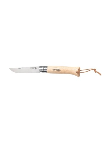 Opinel Inox No 8 couteau de poche en étui à couteau 2