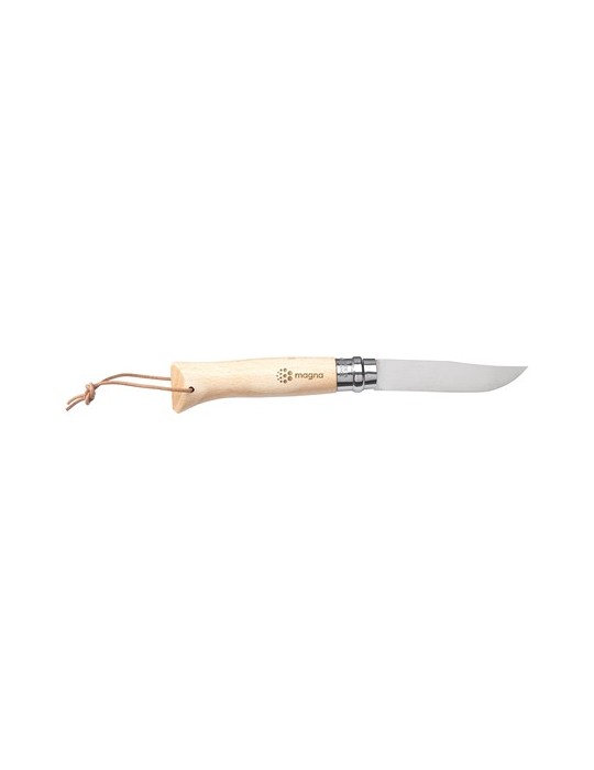 Opinel Inox No 8 couteau de poche en étui à couteau