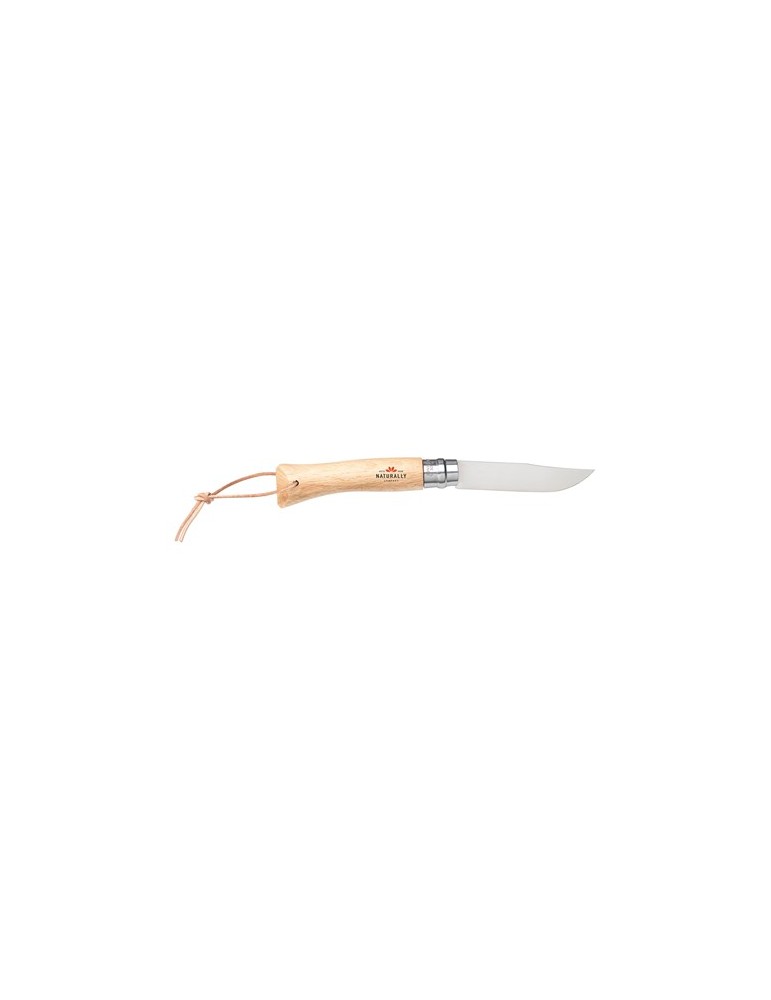Opinel Inox No 07 couteau de poche en étui à couteau