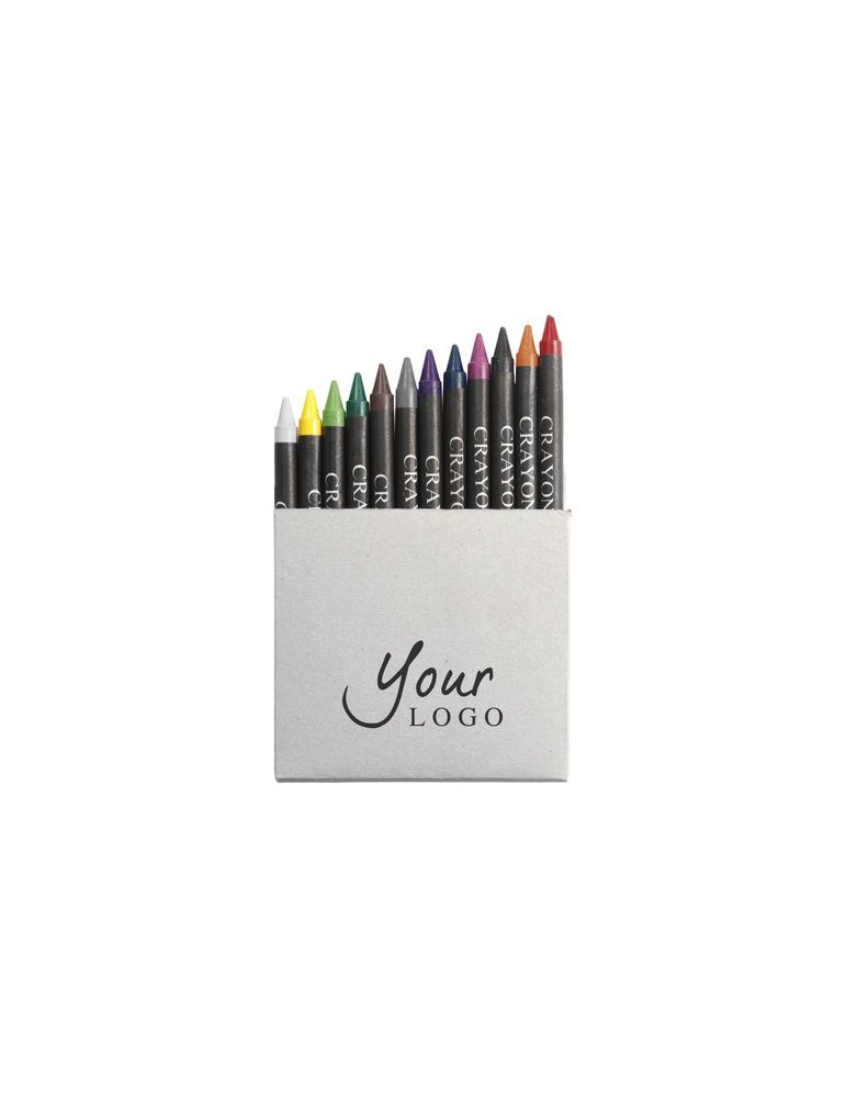 Crayon de couleur personnalisable en boîte