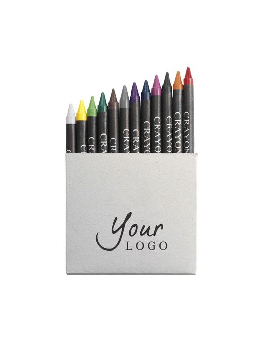 Crayon de couleur personnalisable en boîte