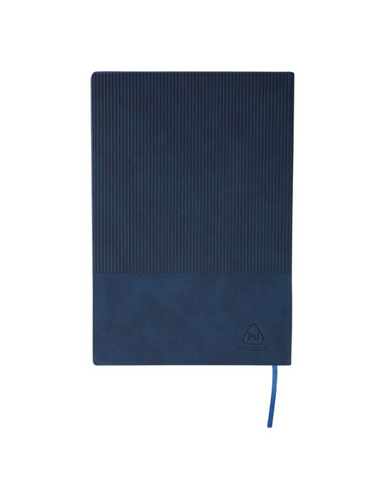 Ensemble carnet A5 et stylo à bille en PU recyclé Tarek