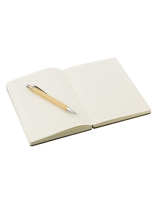 Carnet A5 Personnalisé en Bambou Jo - Idéal Cadeau pas cher