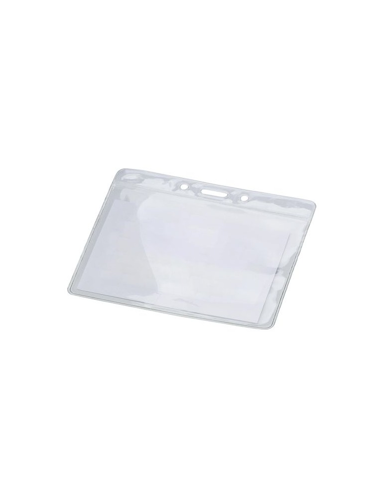 Porte-badge en PVC Personnalisé - Philippa, Idéal pour Événements