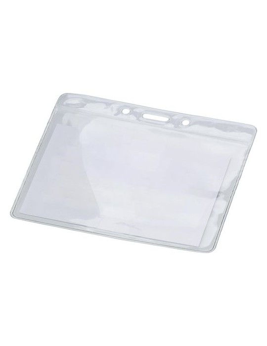 Porte-badge en PVC Personnalisé - Philippa, Idéal pour Événements