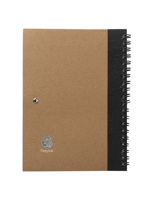 Cahier personnalisable avec stylo pour communication