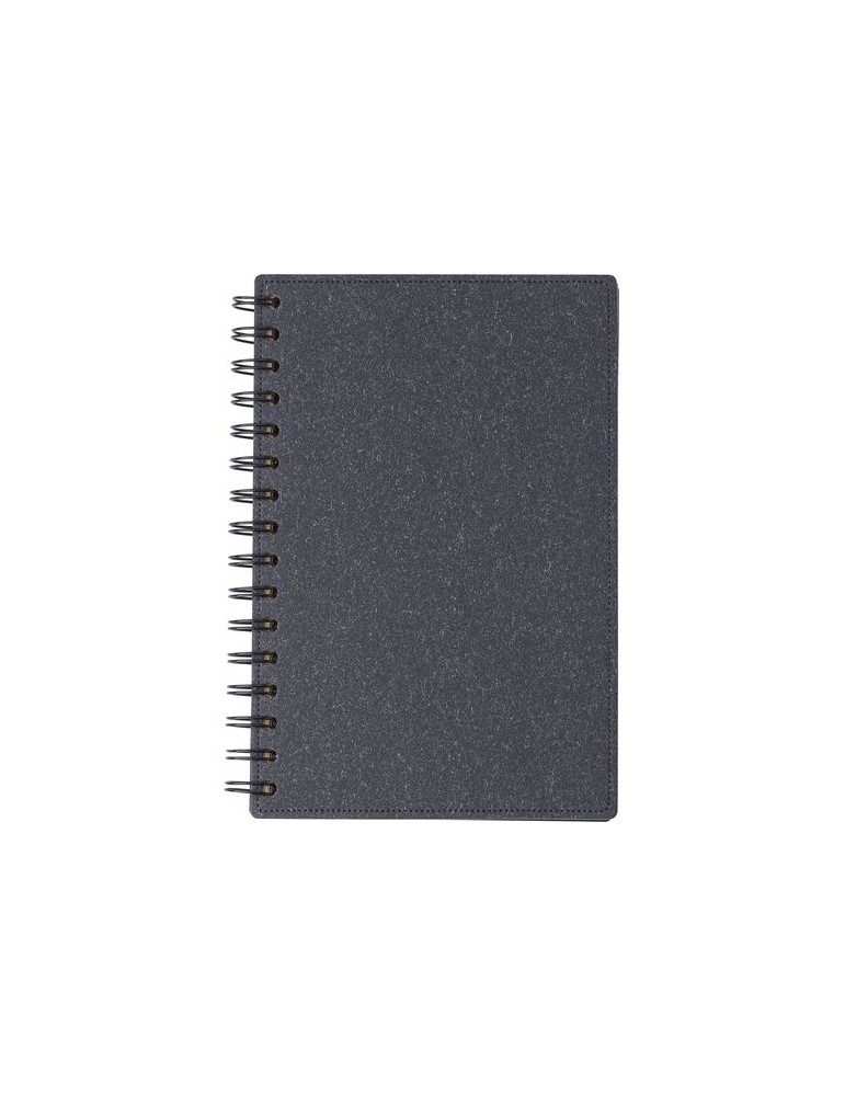 Carnet à spirale en matériau recyclé Personnalisé - Caleb
