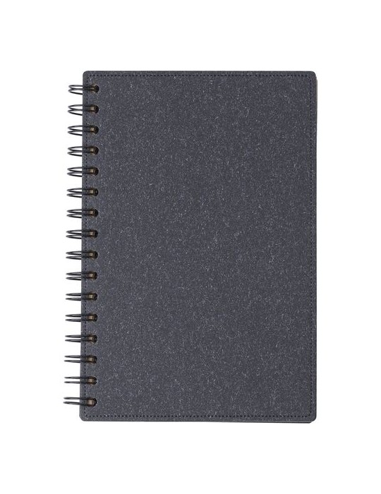 Carnet à spirale en matériau recyclé Personnalisé - Caleb
