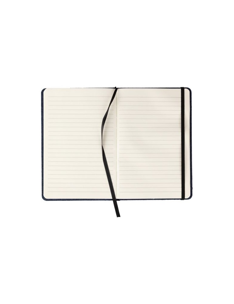 Carnet A5 en denim personnalisé Alfred - Idéal pour vos notes pas cher