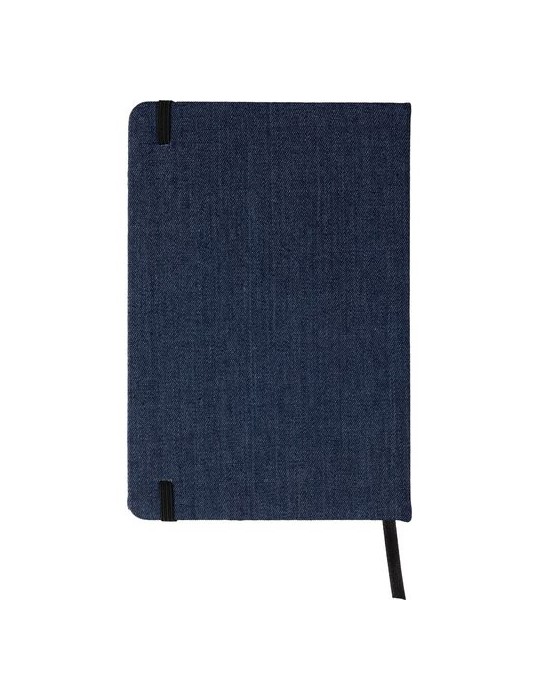 Carnet A5 en denim personnalisé Alfred - Idéal pour vos notes pas cher