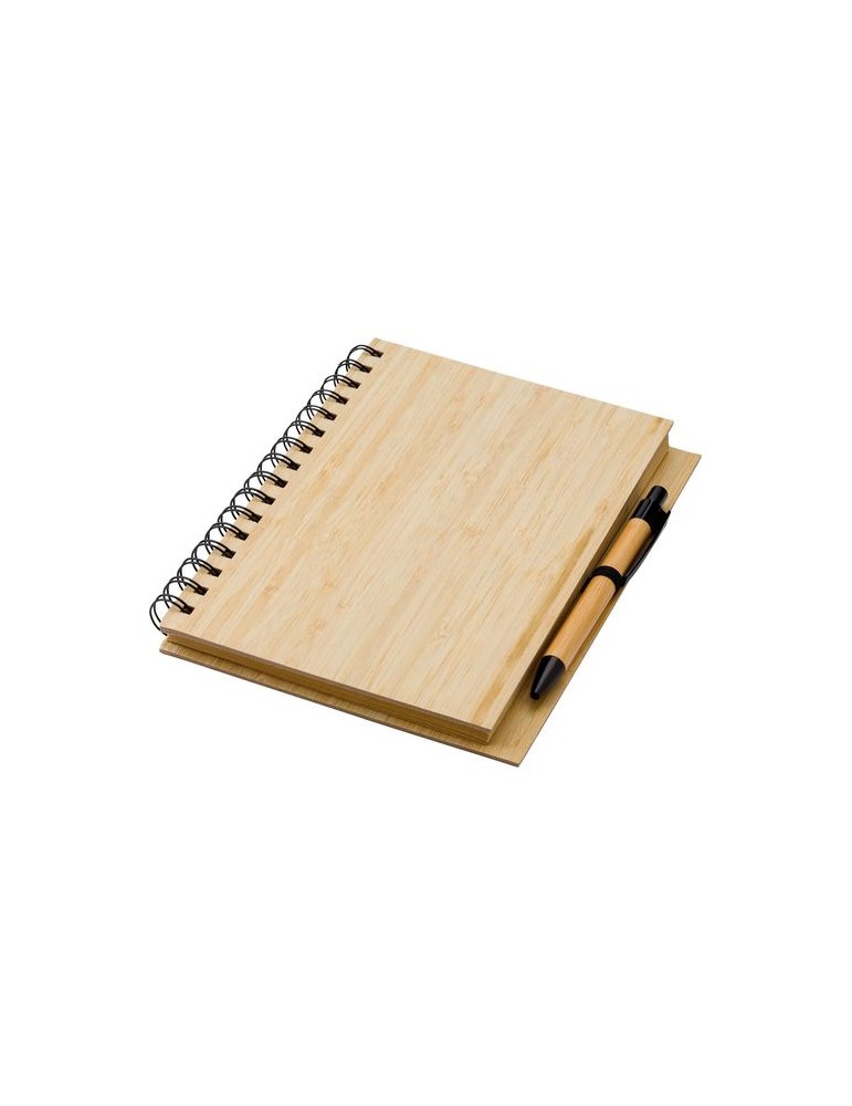 Carnet en bambou personnalisé pour entreprise -
