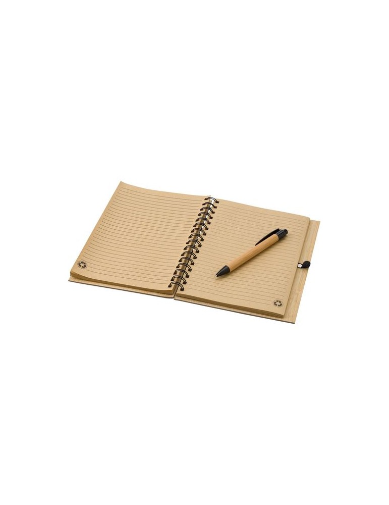 Carnet en bambou personnalisé pour entreprise -