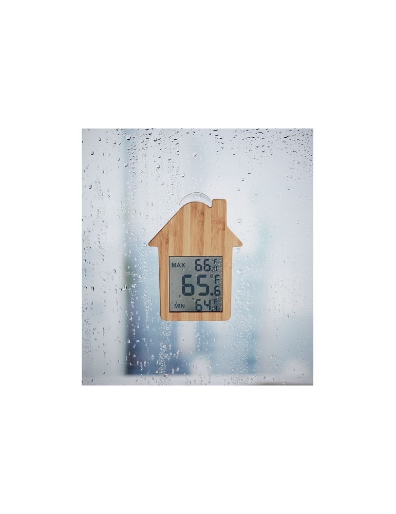 Station Météo en Bambou HISA - Objets Publicitaires
