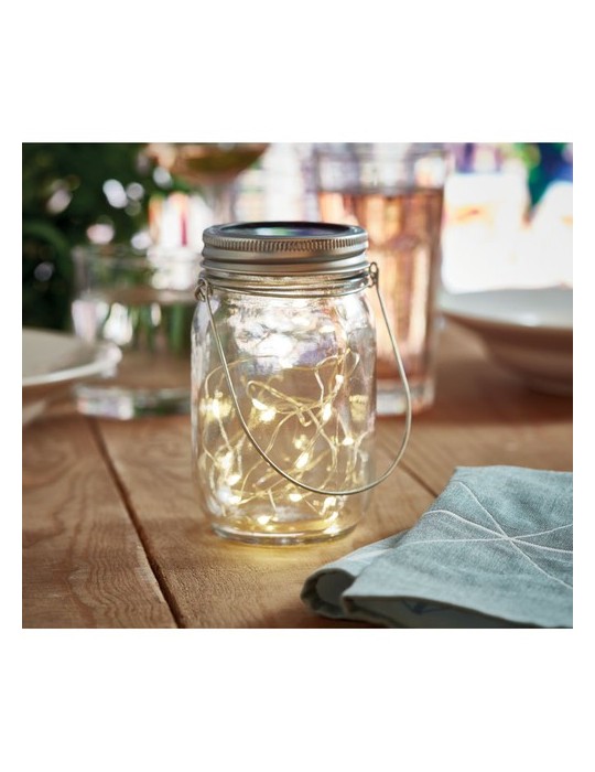 Lampe Solaire d'Extérieur POT LAMP - Personnalisée pas cher