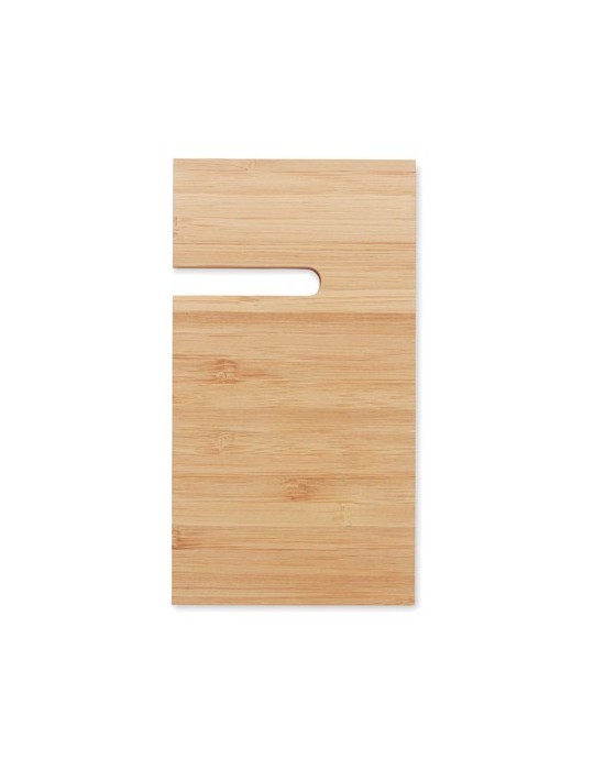 Organiseur en Bambou TREVIS - Bureau Personnalisé