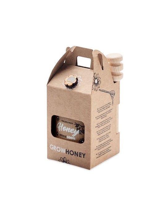 Miel de Fleurs Sauvages 50g - Épicerie Sucrée Personnalisée pas cher