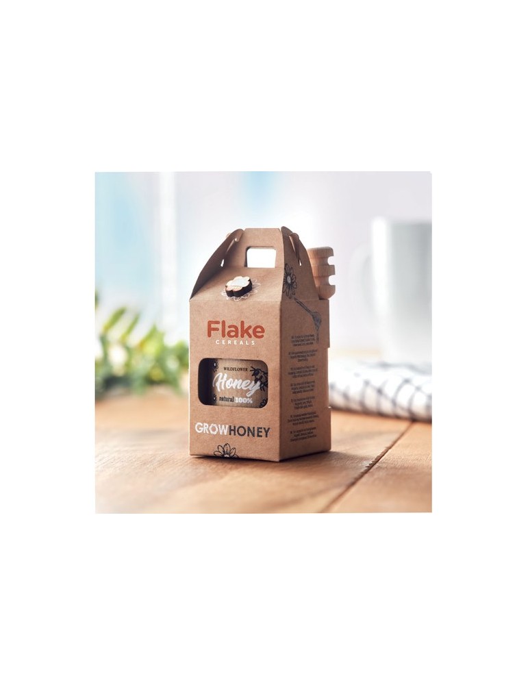 Miel de Fleurs Sauvages 50g - Épicerie Sucrée Personnalisée pas cher
