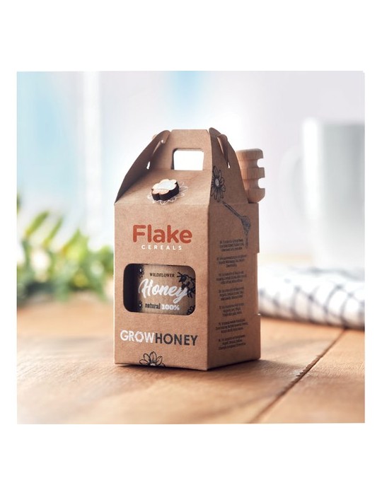 Miel de Fleurs Sauvages 50g - Épicerie Sucrée Personnalisée pas cher