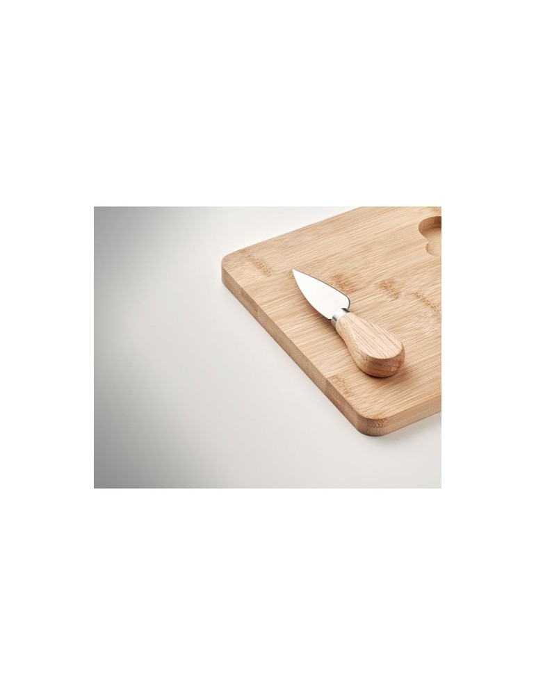 Plateau à Fromage en Bambou - Personnalisé DARFIELD pas cher