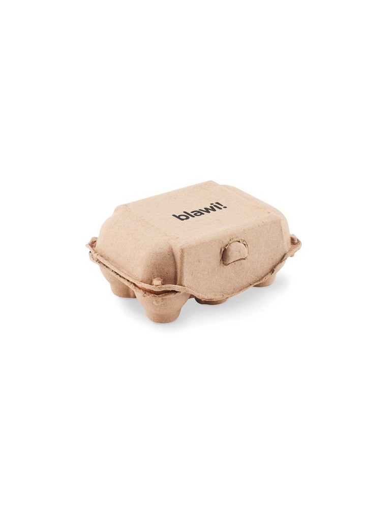 Cadeau Publicitaire Unique Craies en Boîte à Œufs - Personnalisé