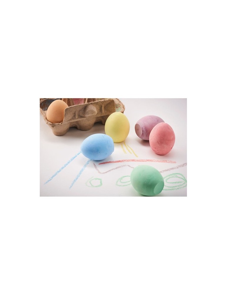 Cadeau Publicitaire Unique Craies en Boîte à Œufs - Personnalisé