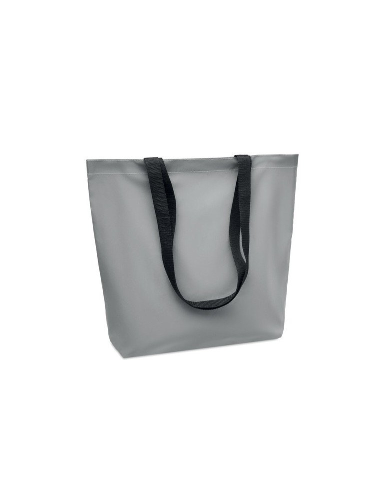 Sac shopping réfléchissant personnalisé - VISI TOTE pas cher