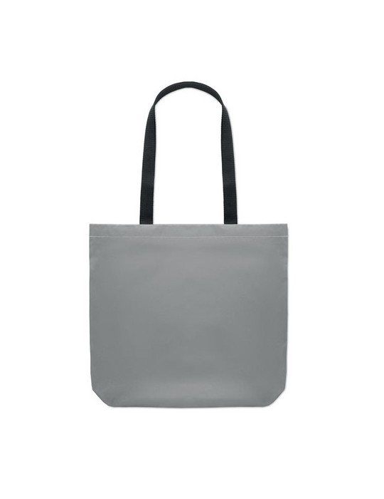 Sac shopping réfléchissant personnalisé - VISI TOTE pas cher