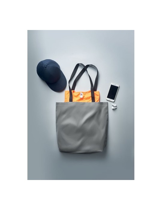 Sac shopping réfléchissant personnalisé - VISI TOTE pas cher