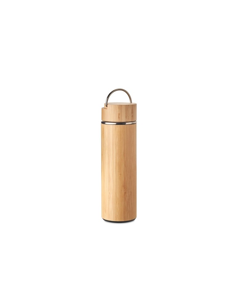 Bouteille isotherme personnalisée TAMPERE - 400 ml en acier inox pas cher