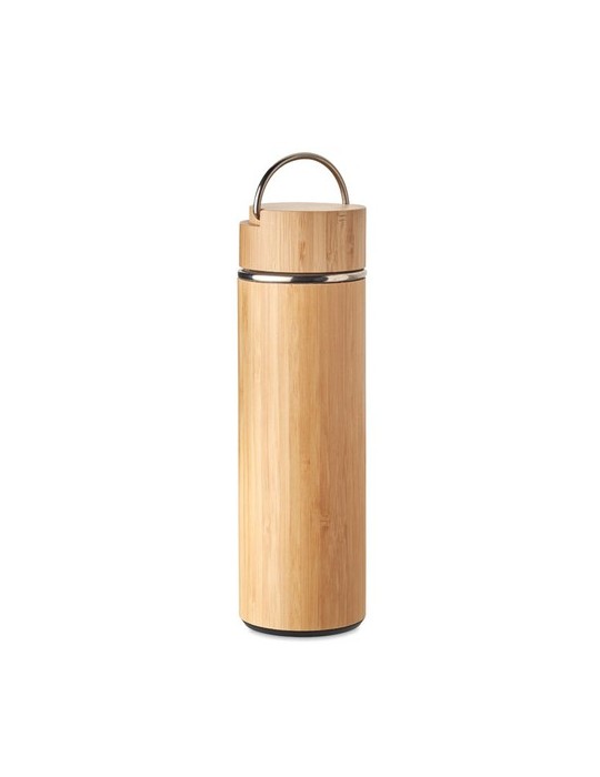 Bouteille isotherme personnalisée TAMPERE - 400 ml en acier inox pas cher