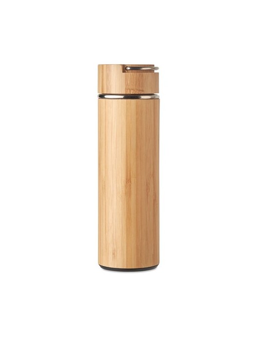 Bouteille isotherme personnalisée TAMPERE - 400 ml en acier inox pas cher