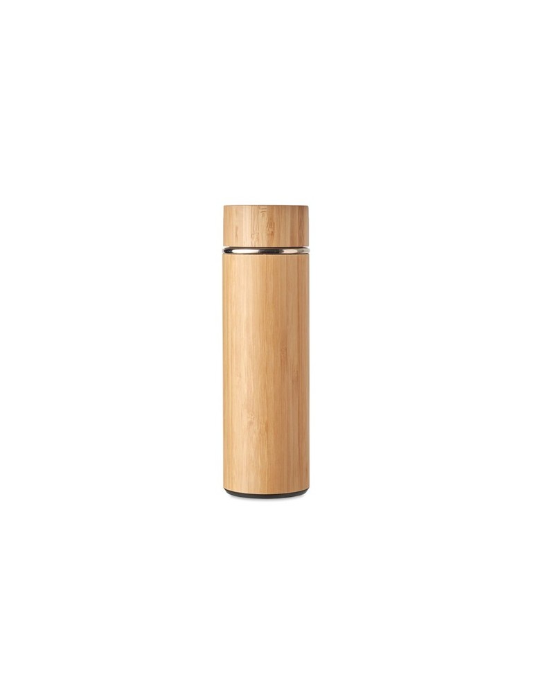 Bouteille isotherme personnalisée TAMPERE - 400 ml en acier inox pas cher