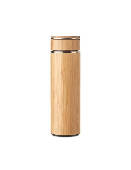 Bouteille isotherme personnalisée TAMPERE - 400 ml en acier inox pas cher