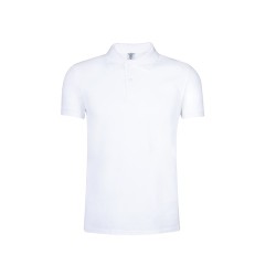 Polo Blanc Personnalisé Adulte MPS180 "Keya" Matières : coton Taille textile : XXL Couleurs : blanc