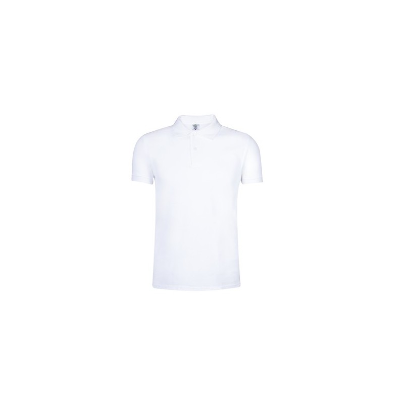 Polo Blanc Personnalisé Adulte MPS180 "Keya" Matières : coton Taille textile : XXL Couleurs : blanc