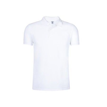 Polo Blanc Personnalisé Adulte MPS180 "Keya" Matières : coton Taille textile : XXL Couleurs : blanc personnalisation sur mesure