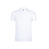 Polo Blanc Personnalisé Adulte MPS180 "Keya" Matières : coton Taille textile : XL Couleurs : blanc marquage laser ultra précis