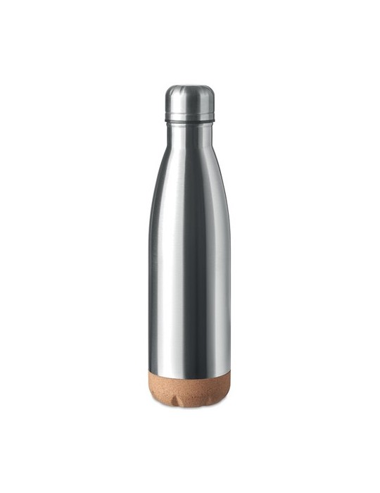 Bouteille isotherme personnalisée de 500 ml en acier inoxydable - Objets Publicitaires pas cher
