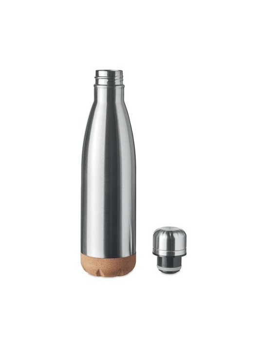 Bouteille isotherme personnalisée de 500 ml en acier inoxydable - Objets Publicitaires pas cher