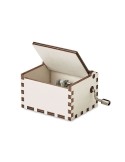 Boîte à musique en bois personnalisée - BOXMAS pas cher