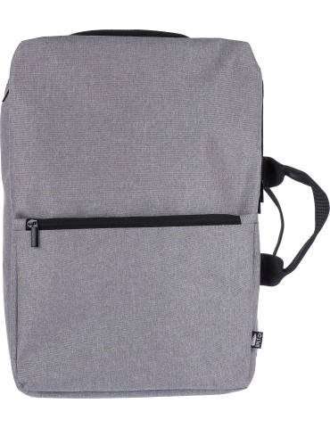 Sac à dos porte-ordinateur de 15'' en polyester rPET 300D personnalisé Mallory