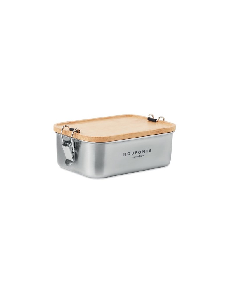 Lunch box personnalisée en acier inoxydable de 750ml - SONABOX pas cher