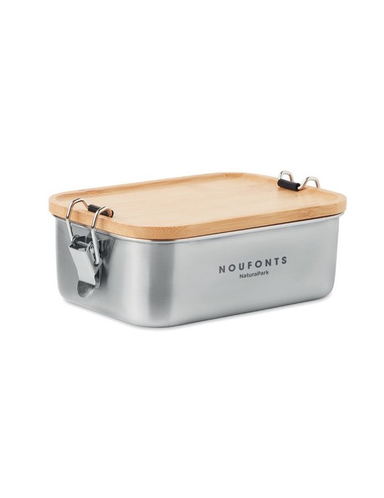 Lunch box personnalisée en acier inoxydable de 750ml - SONABOX pas cher