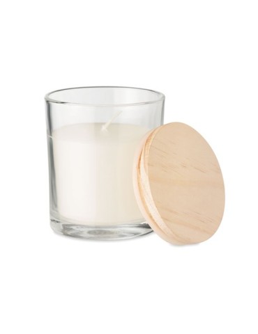 Bougie parfumée personnalisée à la vanille - Élégance Naturelle pas cher 2
