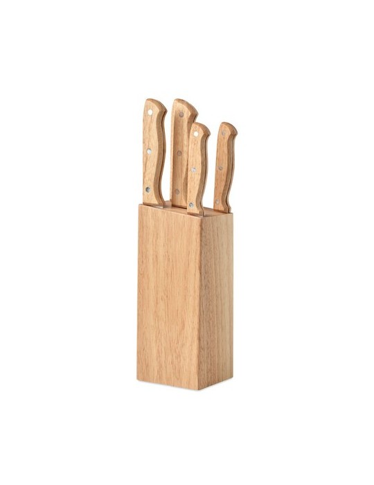 Set de 5 couteaux de cuisine personnalisés - Ustensiles de Cuisine pas cher