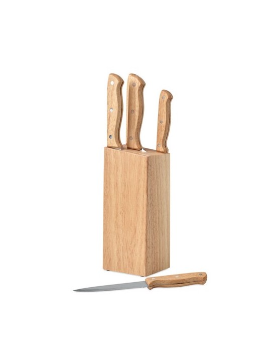 Set de 5 couteaux de cuisine personnalisés - Ustensiles de Cuisine pas cher