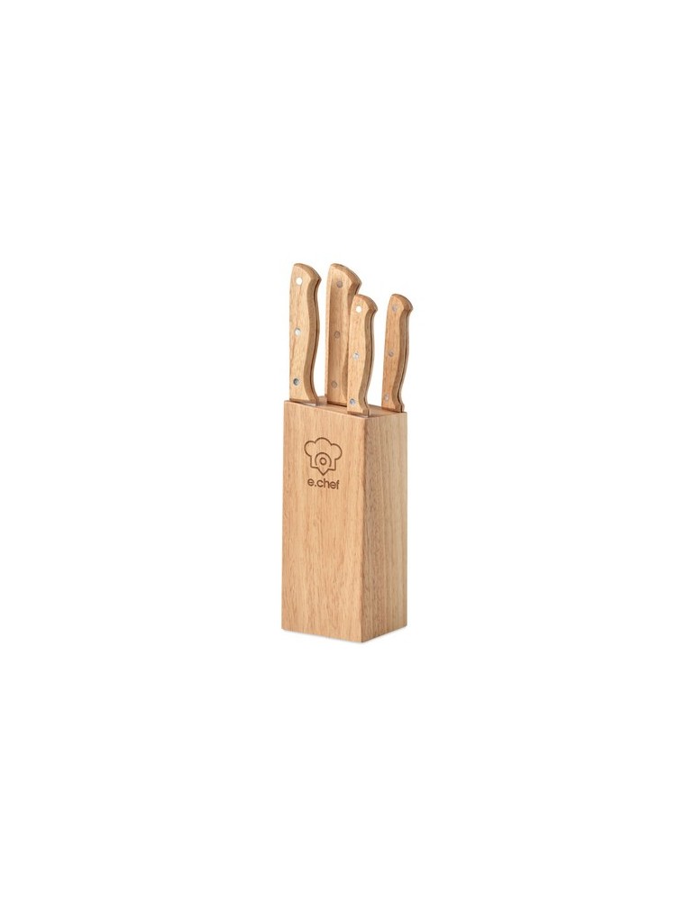 Set de 5 couteaux de cuisine personnalisés - Ustensiles de Cuisine pas cher