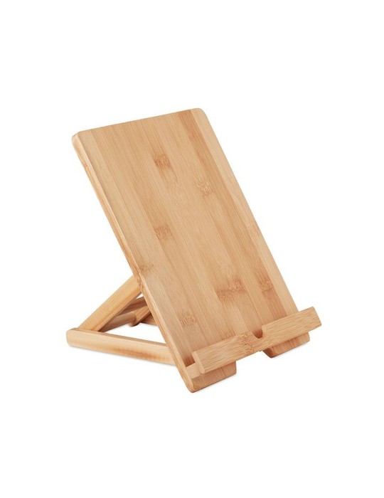 Support de bureau pratique en bambou - Accessoire Bureau