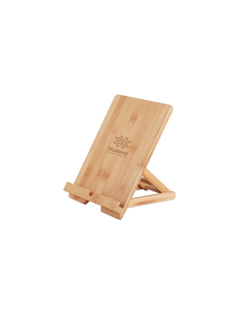 Support de bureau pratique en bambou - Accessoire Bureau