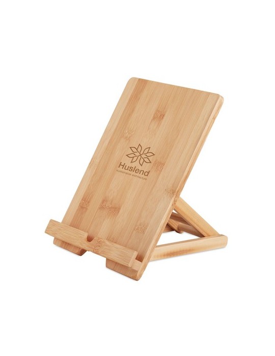 Support de bureau pratique en bambou - Accessoire Bureau